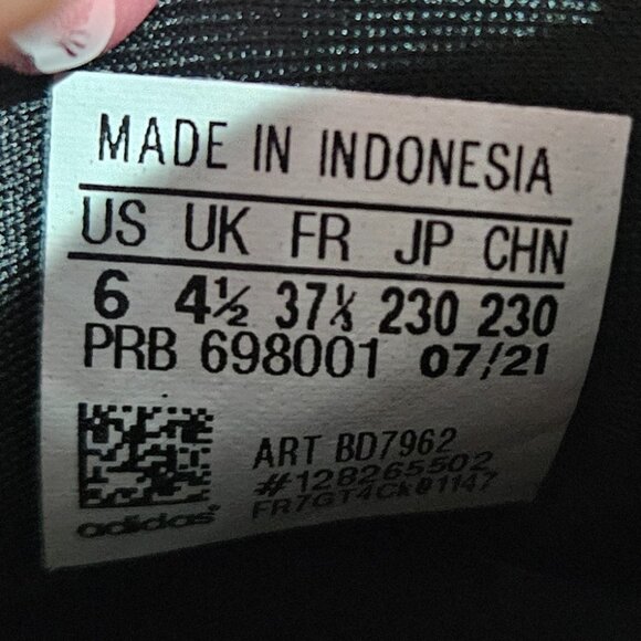 Adidas Swift Run Leopard Print - ladies sz 6 - Picture 6 of 7